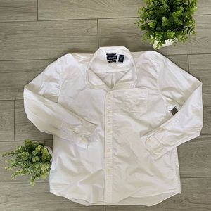 Chaps White Button Down